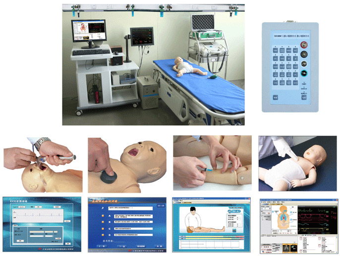 嬰兒綜合急救技能訓(xùn)練系統(tǒng)，女兒急救模型