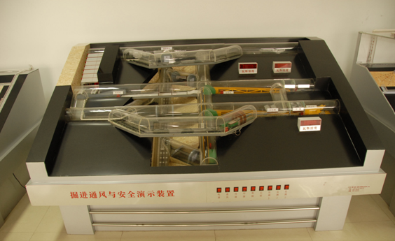 LG-MJTF01型 掘進與通風工作面生產(chǎn)安全演示裝置