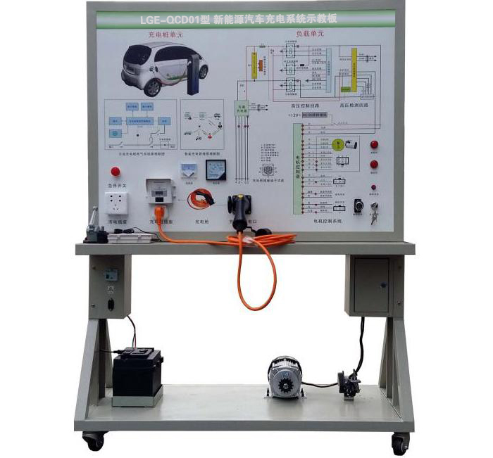 LGE-QCD01型 新能源汽車(chē)充電系統(tǒng)示教板