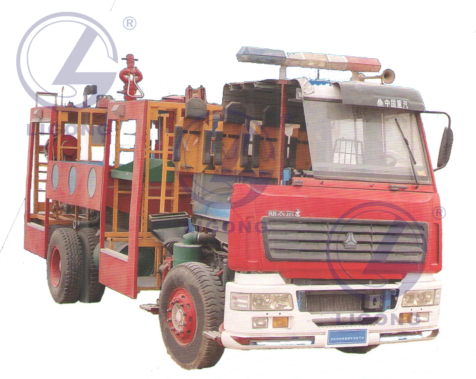 消防特種車(chē)輛整車(chē)訓(xùn)練平臺(tái)