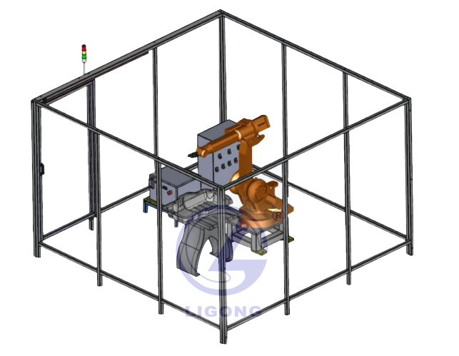 工業(yè)機(jī)器人噴涂實(shí)操工作站