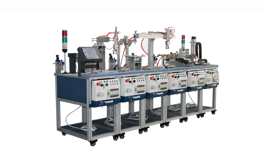 LGJ-SJ64模塊化柔性自動化生產(chǎn)實訓(xùn)系統(tǒng)(六站式)