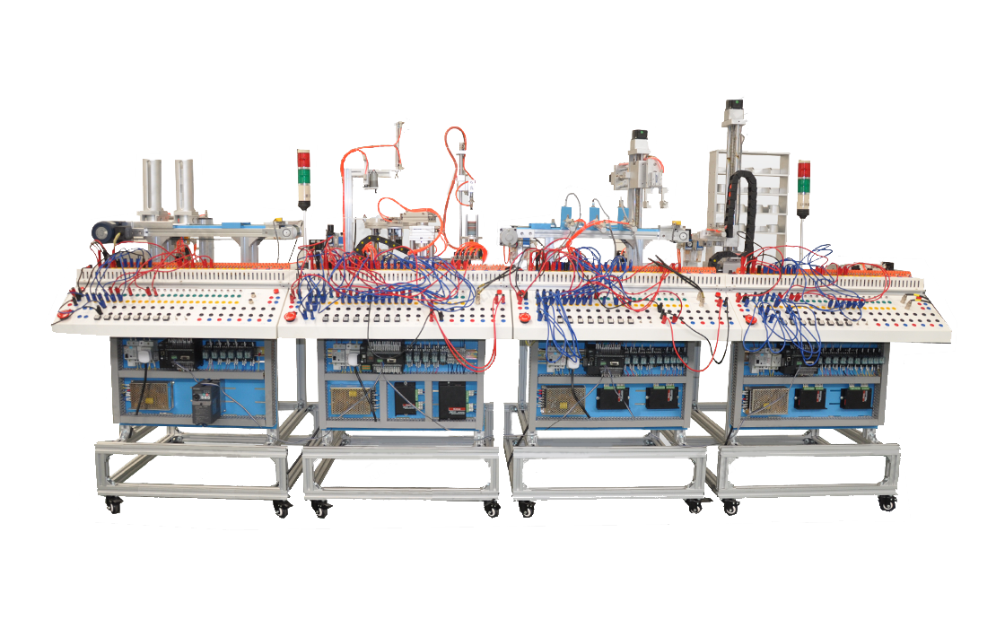 拆裝式生產(chǎn)線組裝與調(diào)試實訓系統(tǒng)