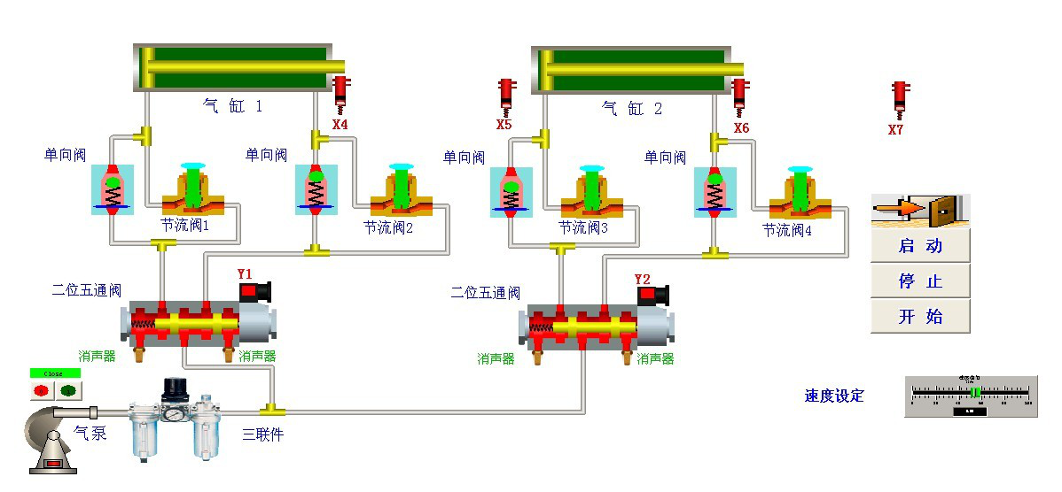 氣動(dòng)實(shí)訓(xùn)平臺(tái)